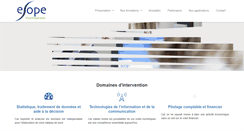 Desktop Screenshot of esope-formation.fr