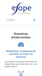 Mobile Screenshot of esope-formation.fr