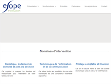 Tablet Screenshot of esope-formation.fr